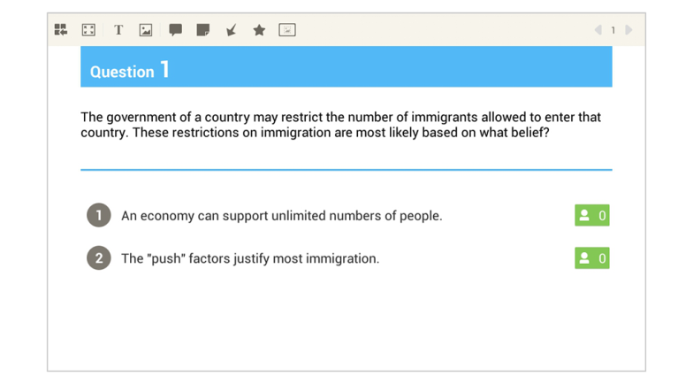 Test Question Page